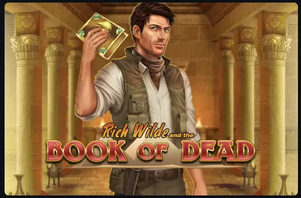 Book of Dead adventure slot from Play'n GO at Magic Red