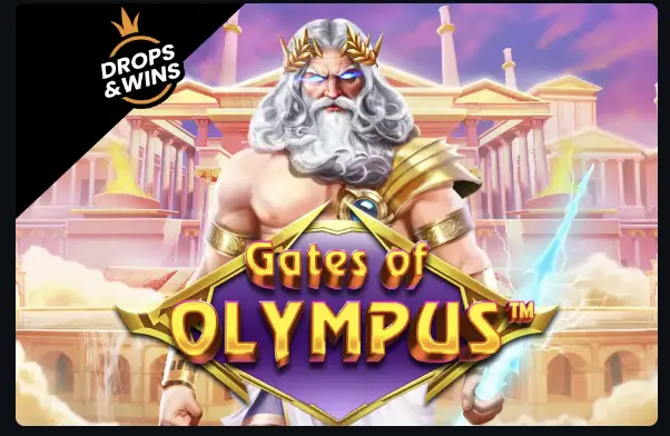 Gates of Olympus tumbling reels slot at Magic Red